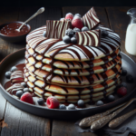 Zebra čoko palačinky: Sladký hřích bez výčitek